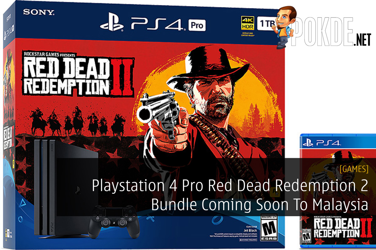 Playstation 4 Pro Red Dead Redemption 2 Bundle Coming Soon To Malaysia 35