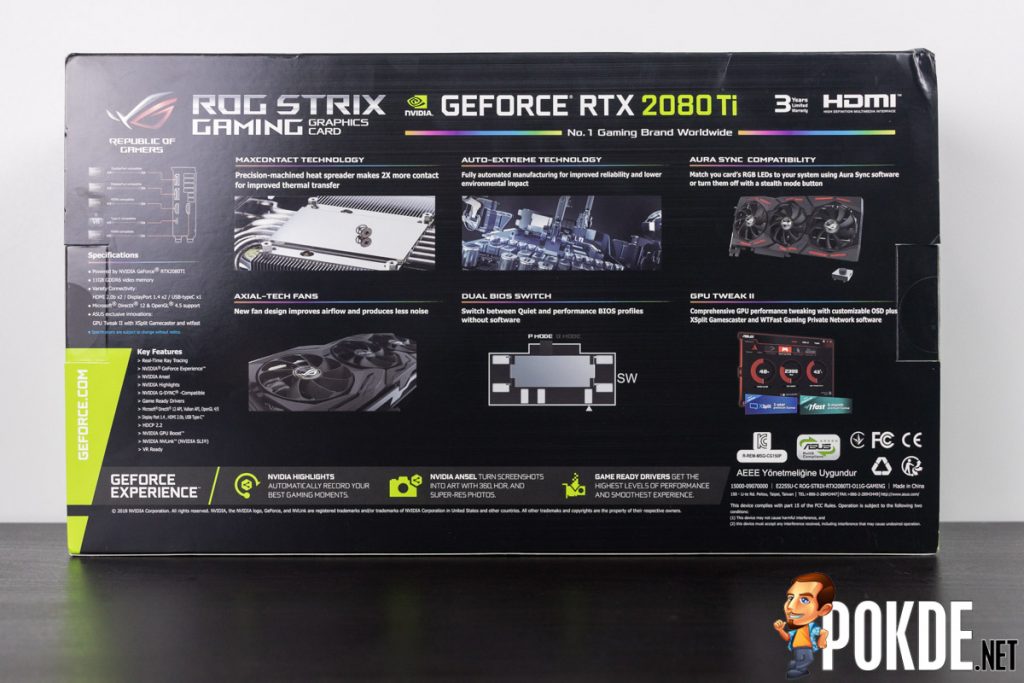 ASUS ROG Strix GeForce RTX 2080 Ti OC Edition 11GB GDDR6 review — going subtle in an era where bling is everything 25