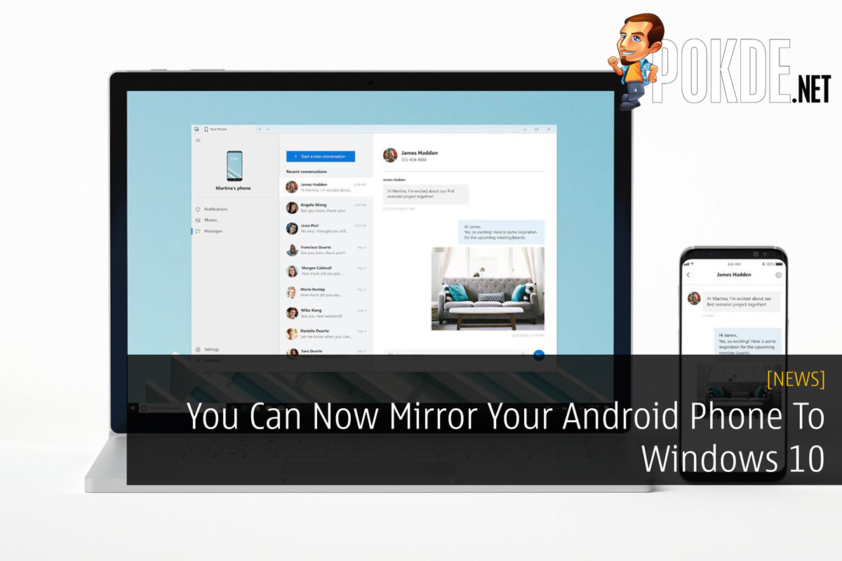 You Can Now Mirror Your Android Phone To Windows 10 29