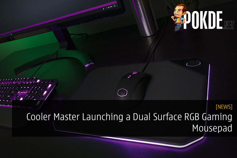 Cooler Master Launching a Dual Surface RGB Gaming Mousepad