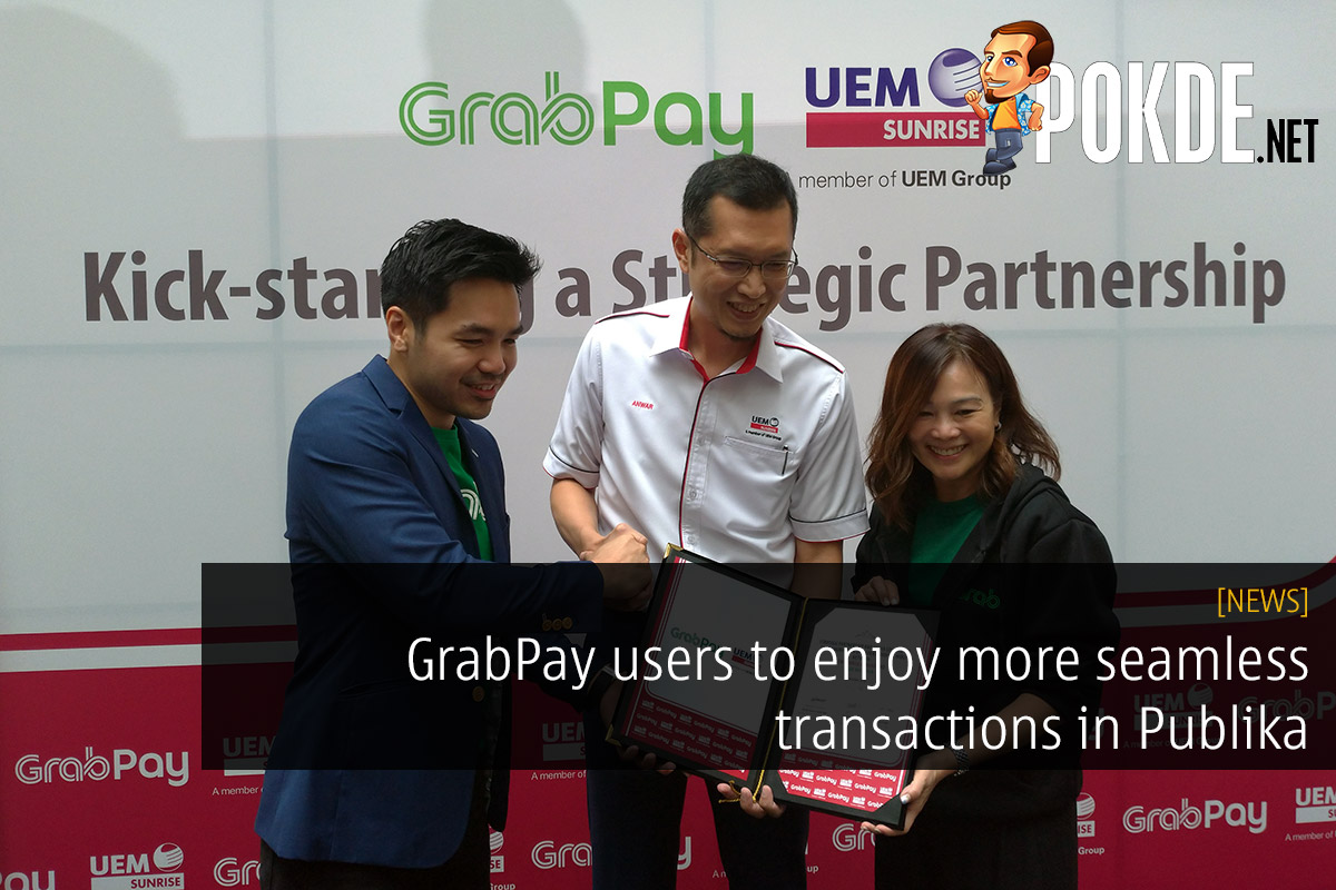 GrabPay users to enjoy more seamless transactions in Publika — Grab signs MoU with UEM to establish a cashless environment 34