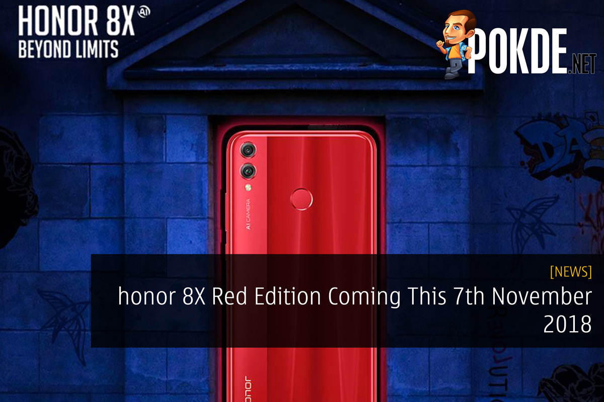 honor 8X Red Edition Coming This 7th November 2018 33