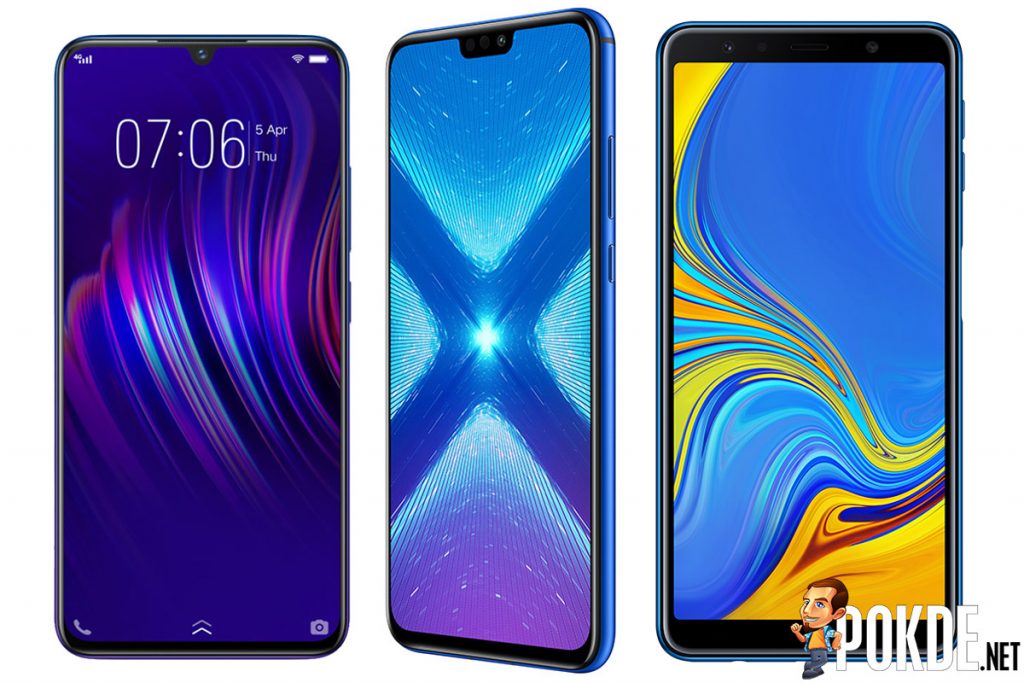 How does the honor 8X stand versus the competition? We put it up against the Samsung Galaxy A7 (2018) and vivo V11i! 32