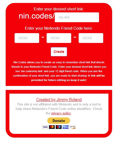 It's Now Easier to Share Your Nintendo Switch Friend Codes with Nin.Codes