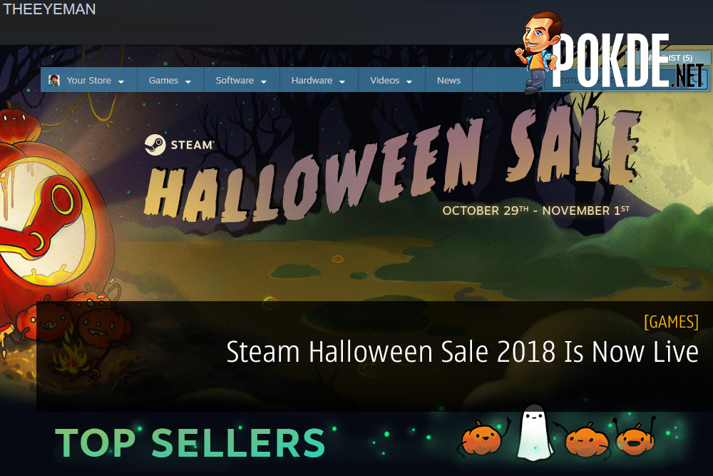 Steam Halloween Sale 2018 Is Now Live - Great Discounts on Games