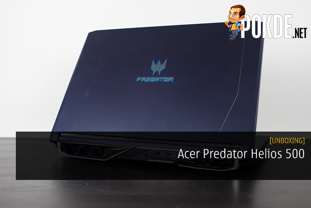 Unboxing the Acer Predator Helios 500 Intel Core i9 Gaming Laptop