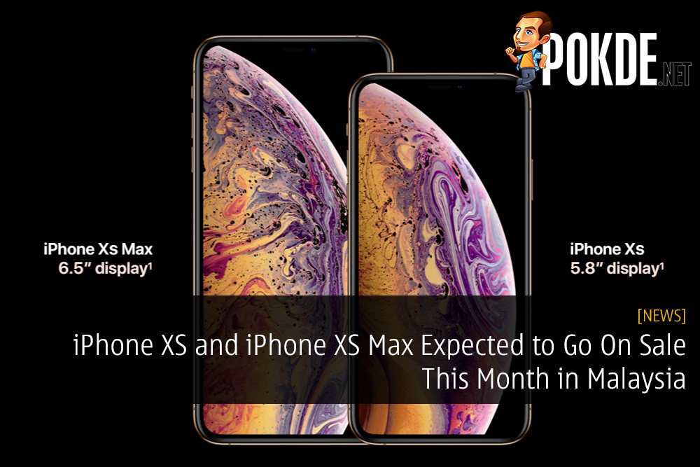 iPhone XS and iPhone XS Max Expected to Go On Sale This Month in Malaysia