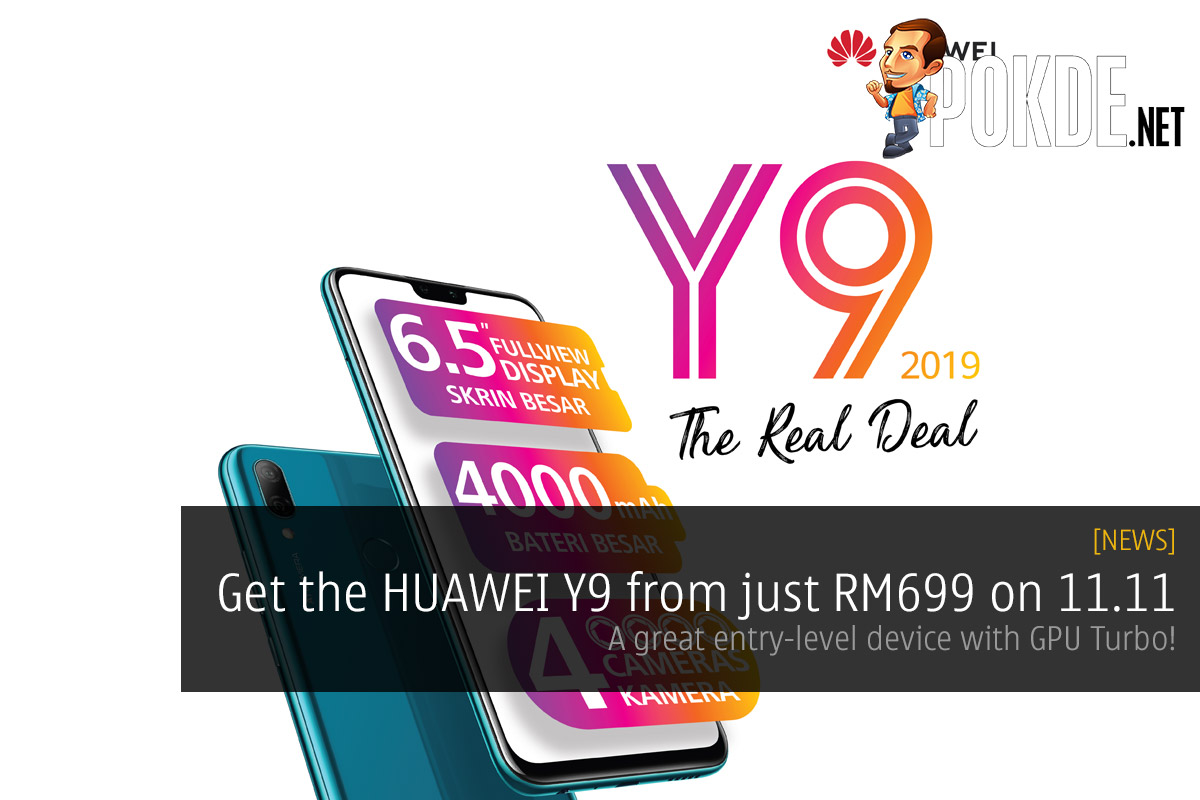 Get the HUAWEI Y9 from just RM699 on 11.11 — A great entry-level device with GPU Turbo! 20