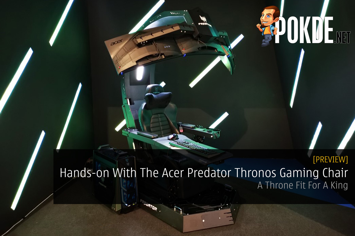 Hands-on With The Acer Predator Thronos Gaming Chair — A Throne Fit For A King 31