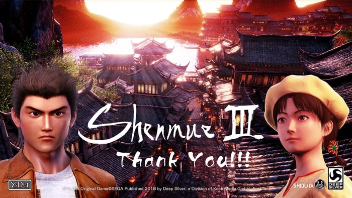 Shenmue 3 Raises A Whopping $7.2 Million Through Crowdfunding
