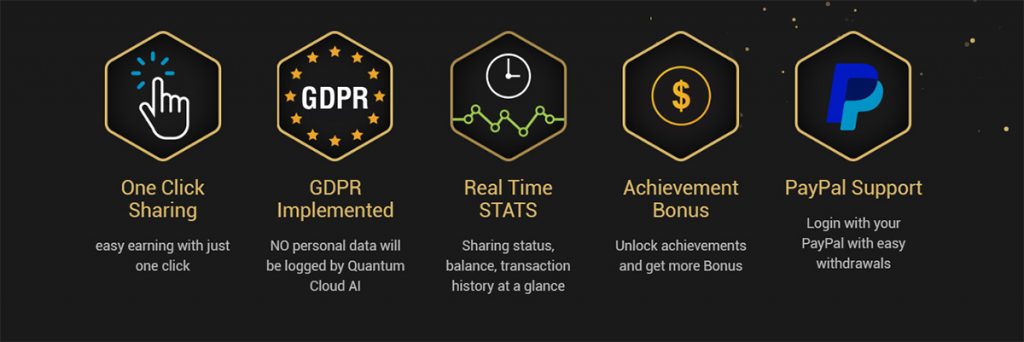 Quantum Cloud is an easy-to-use platform to eke out an income! 24