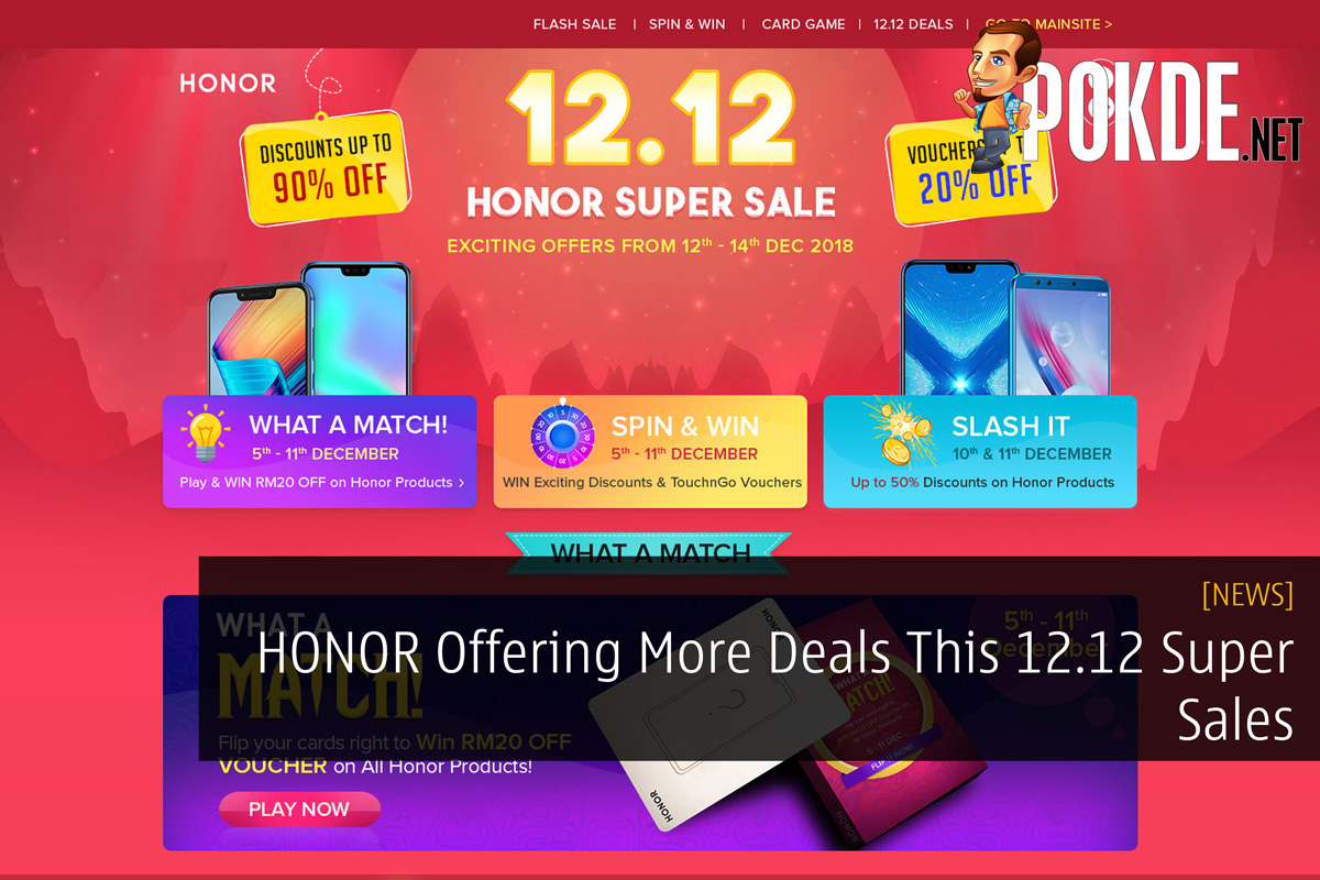 HONOR Offering More Deals This 12.12 Super Sales 26