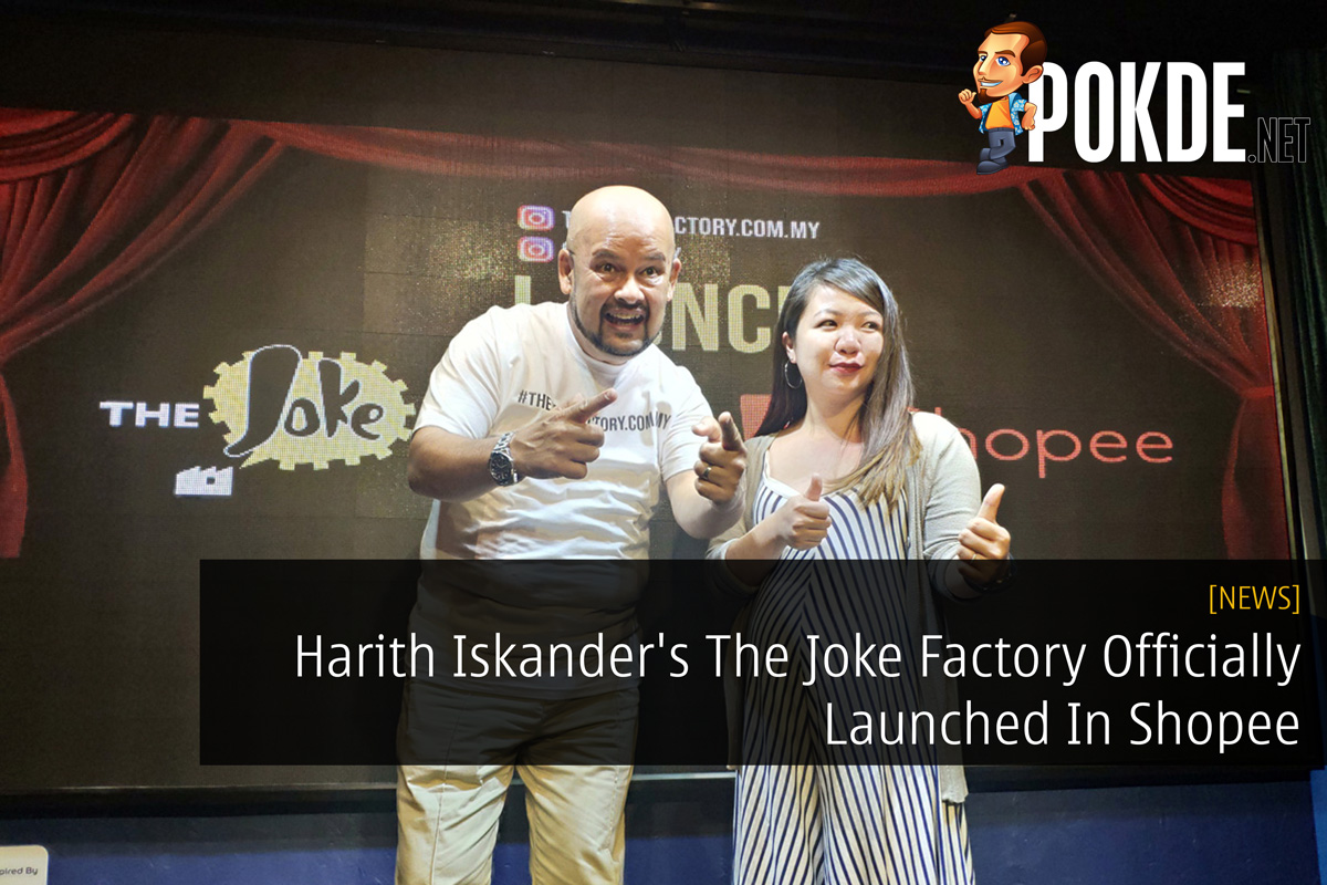 Harith Iskander's The Joke Factory Officially Launched In Shopee 34