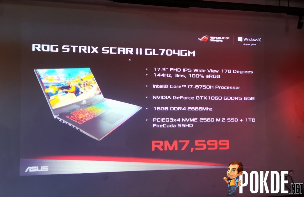 ASUS ROG Strix SCAR II GL704 Launched in Malaysia - Most Compact 17" Gaming Laptop 27