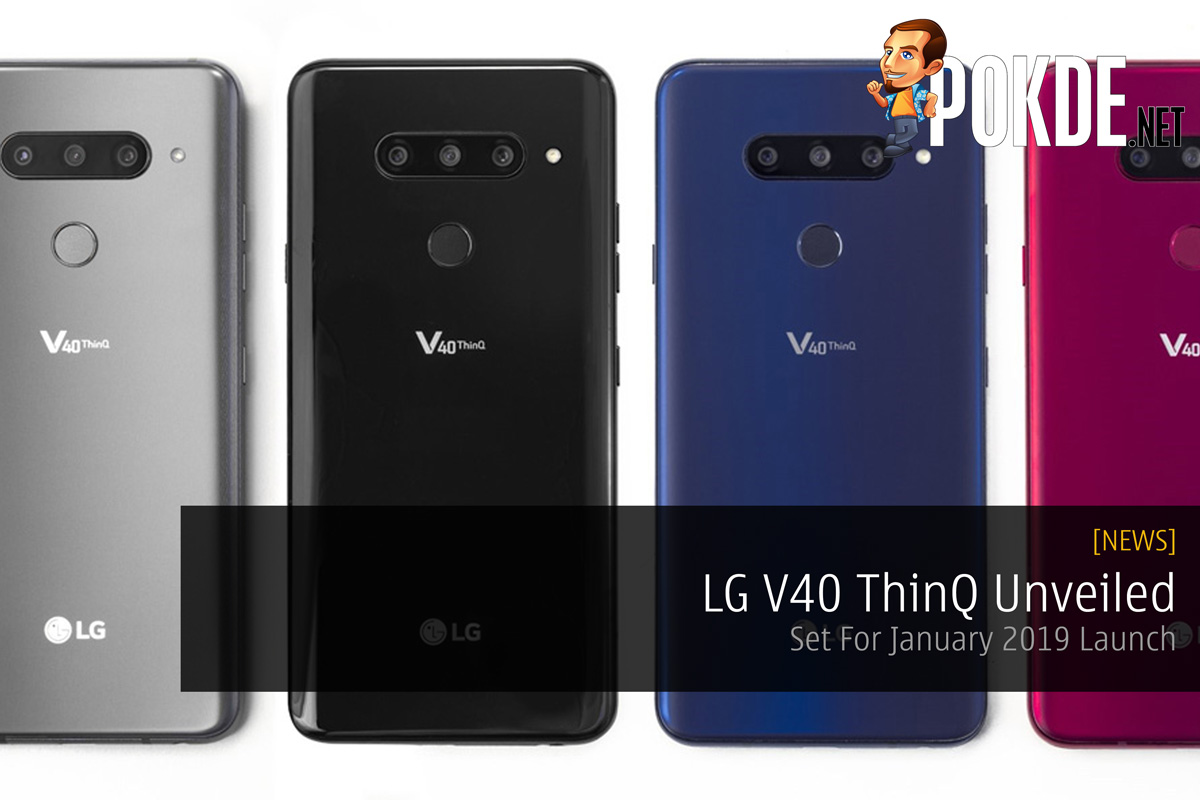 LG V40 ThinQ Unveiled — Set For January 2019 Launch 26