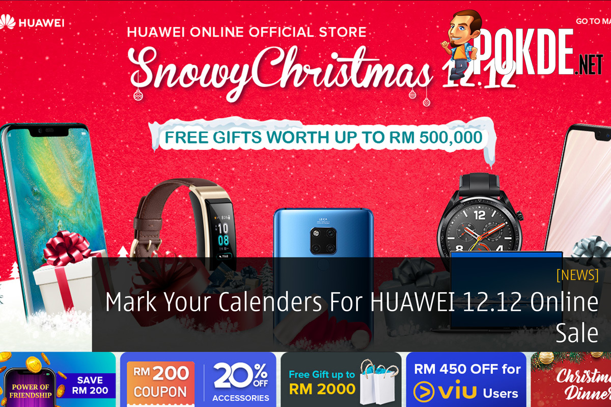 Mark Your Calenders For HUAWEI 12.12 Online Sale 33