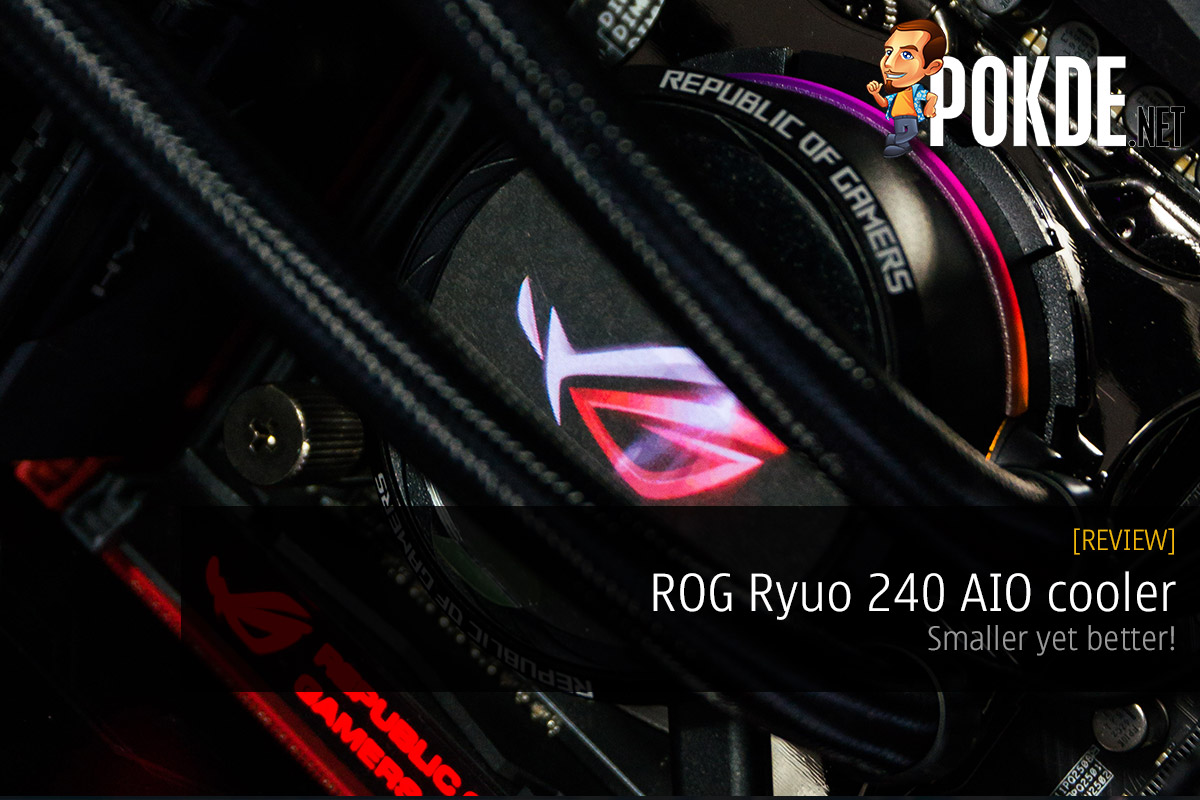 ROG Ryuo 240 AIO cooler review — smaller yet better! 42