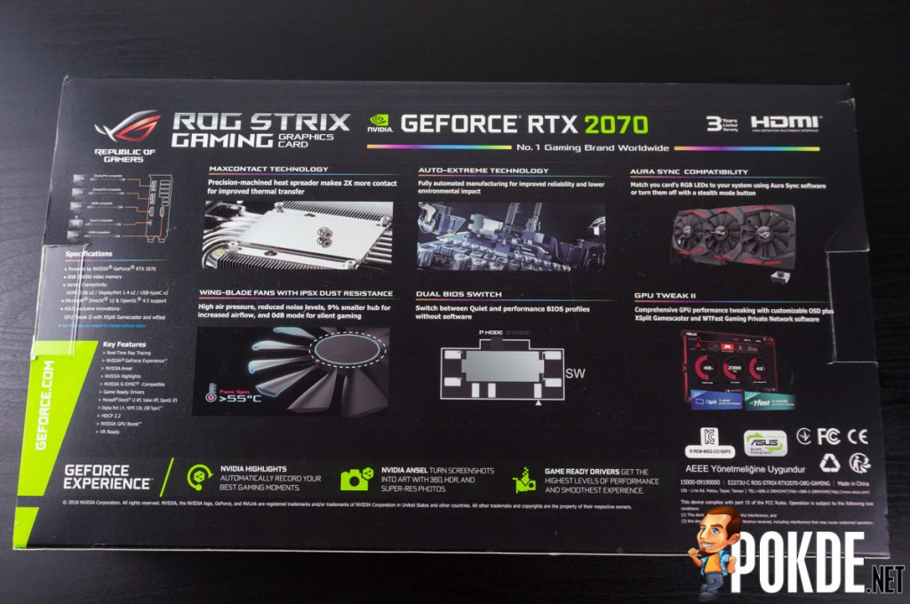 ASUS ROG Strix GeForce RTX 2070 OC Edition 8GB GDDR6 review — a premium take on the "budget" RTX pixel pusher 33