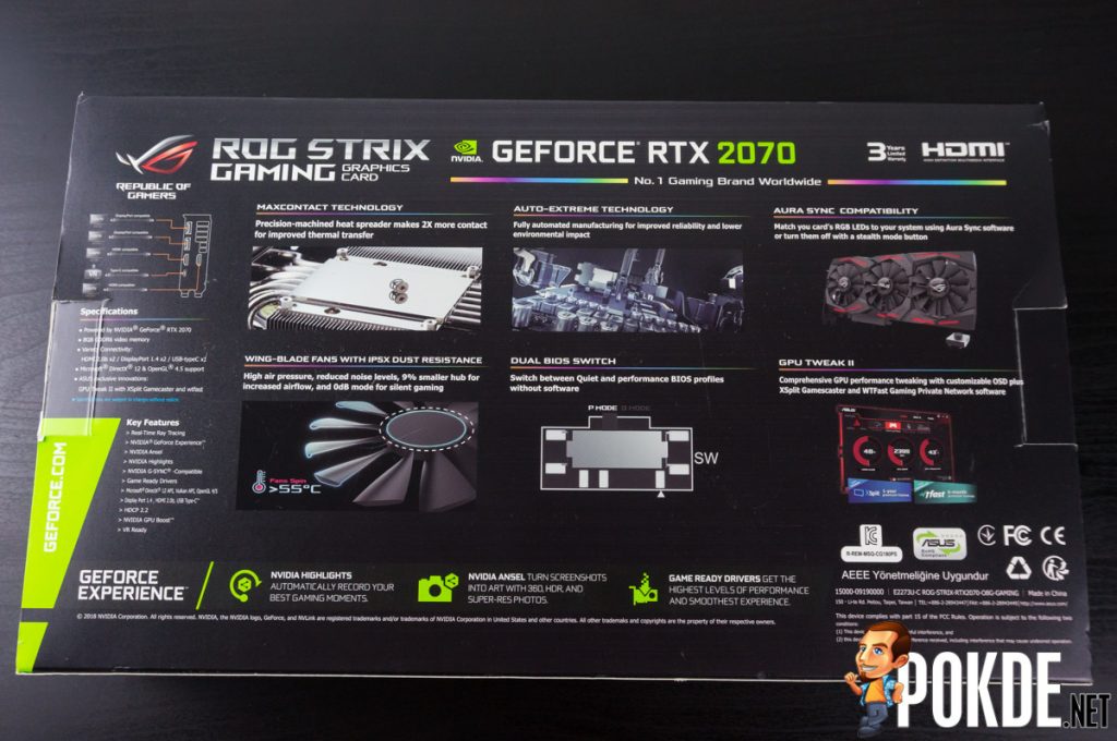 ASUS ROG Strix GeForce RTX 2070 OC Edition 8GB GDDR6 review — a premium take on the "budget" RTX pixel pusher 25