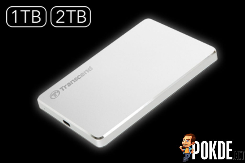 Check out the Transcend StoreJet 25C3S — ultra-portable external hard drive with up to 2TB of storage! 25