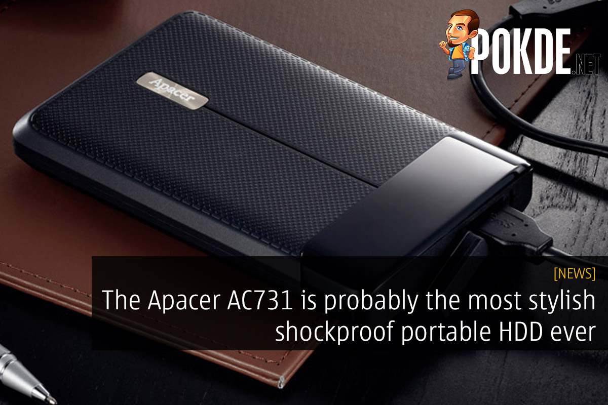 The Apacer AC731 is probably the most stylish shockproof portable HDD ever 23