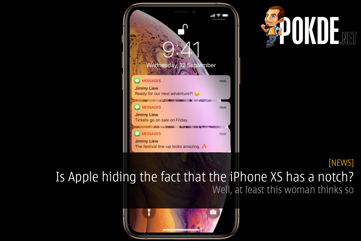 Is Apple hiding the fact that the iPhone XS has a notch? Well, at least this woman thinks so 29