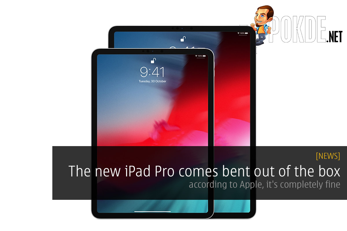 The new iPad Pro comes bent out of the box — according to Apple, it's completely fine 27