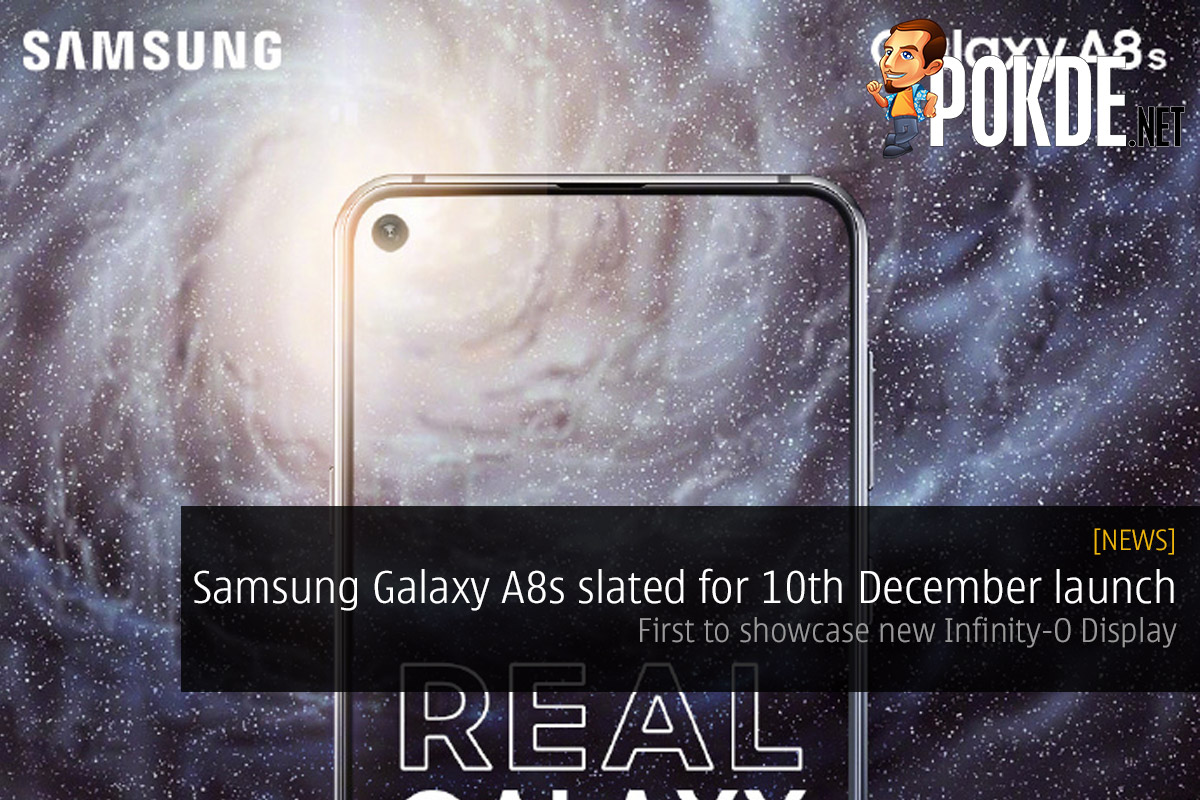Samsung Galaxy A8s slated for 10th December launch — first to showcase new Infinity-O Display 20