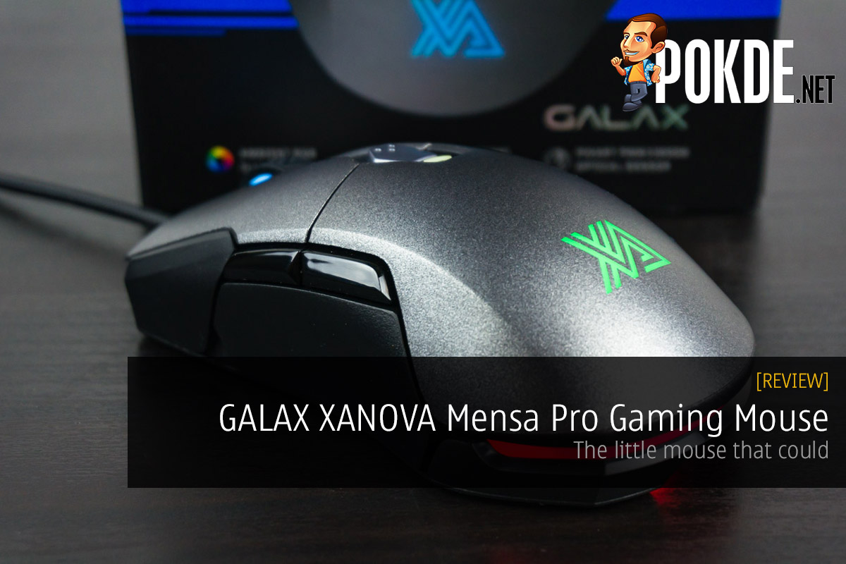 GALAX XANOVA Mensa Pro Gaming Mouse review — the little mouse that could 59