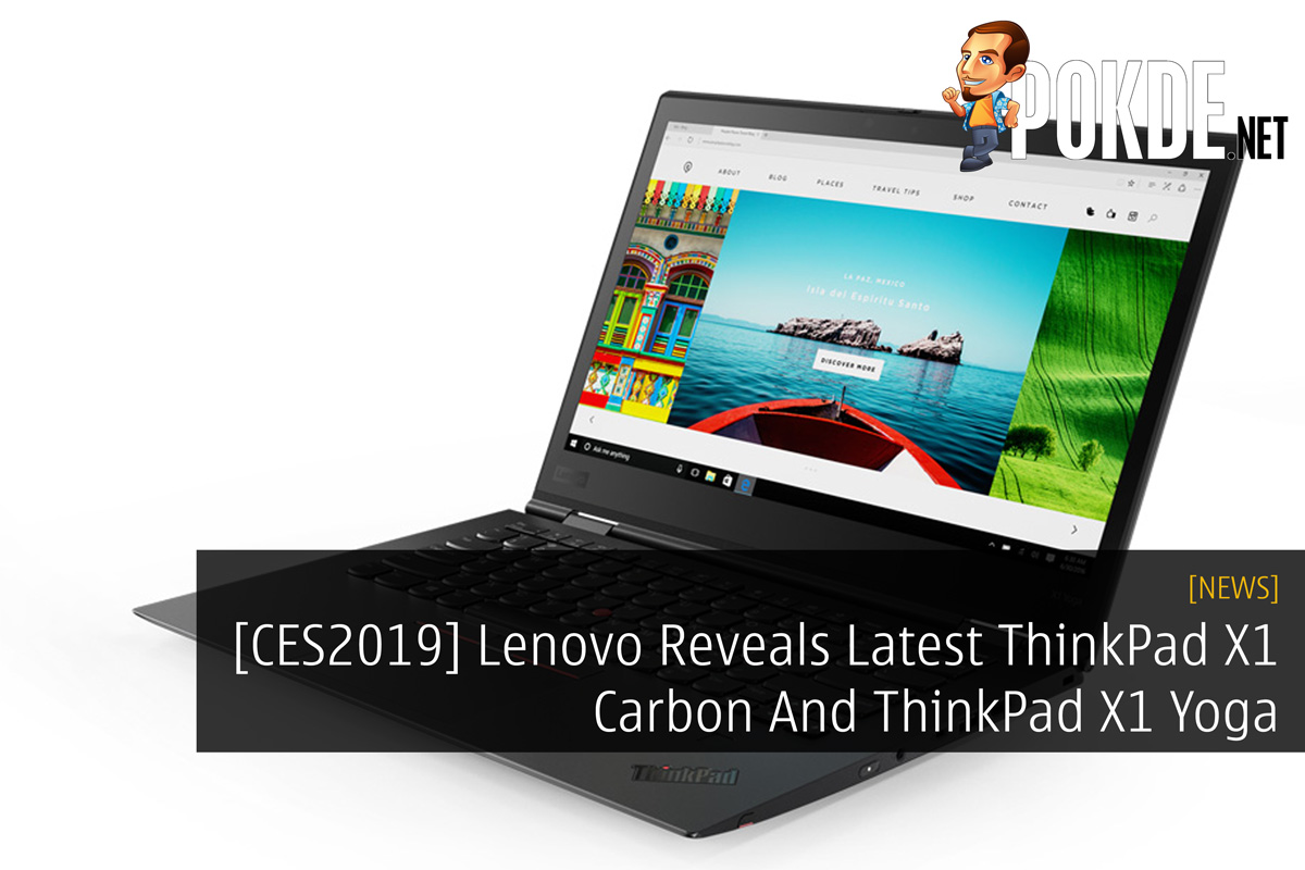 [CES2019] Lenovo Reveals Latest ThinkPad X1 Carbon And ThinkPad X1 Yoga 32