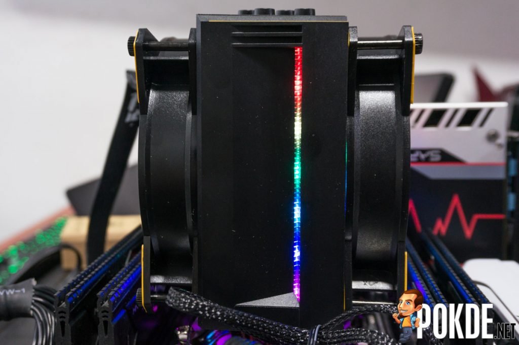 MasterAir MA410M TUF Gaming Edition by Cooler Master review — pretty TUF air cooler! 30