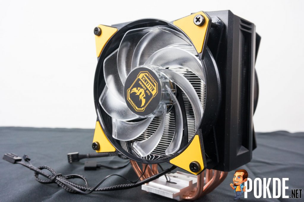 MasterAir MA410M TUF Gaming Edition by Cooler Master review — pretty TUF air cooler! 24