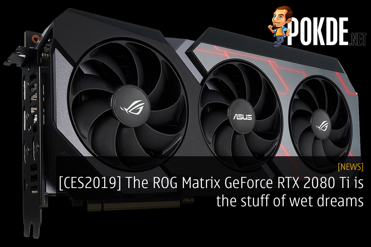 [CES2019] The ROG Matrix GeForce RTX 2080 Ti is the stuff of wet dreams 25