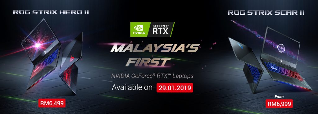 First Wave of RTX Laptops by ASUS ROG Coming Soon to Malaysia