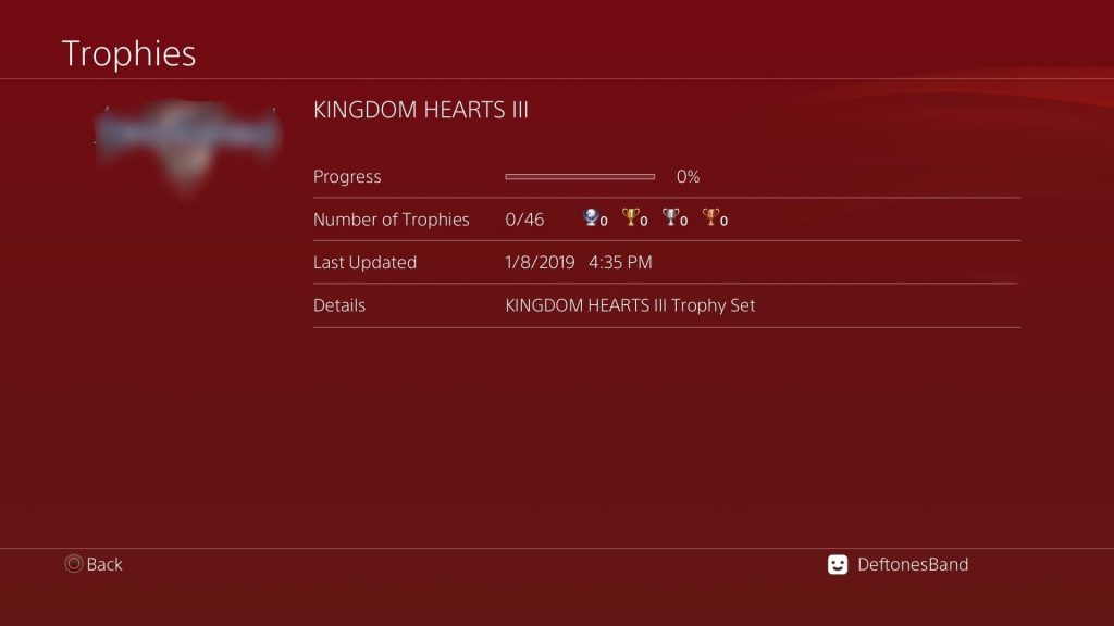 Kingdom Hearts 3 Trophy List Surfaces Online