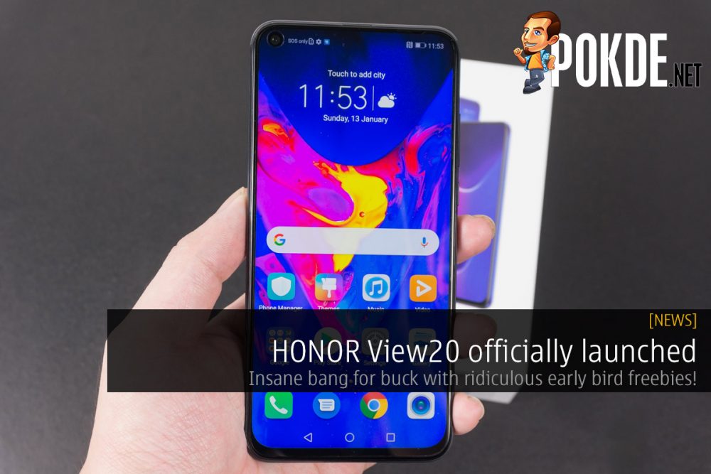 HONOR View20 officially launched at RM1999 — Insane bang for buck with ridiculous early bird freebies! 22