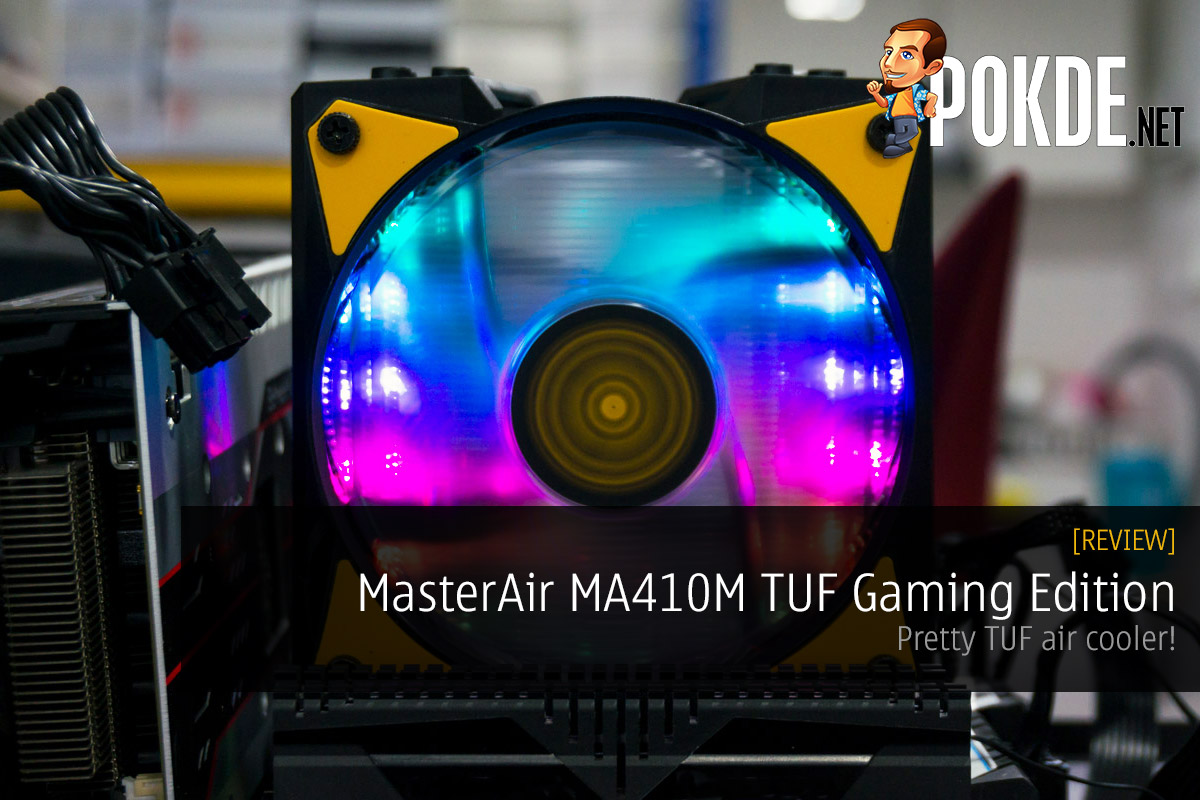 MasterAir MA410M TUF Gaming Edition by Cooler Master review — pretty TUF air cooler! 29