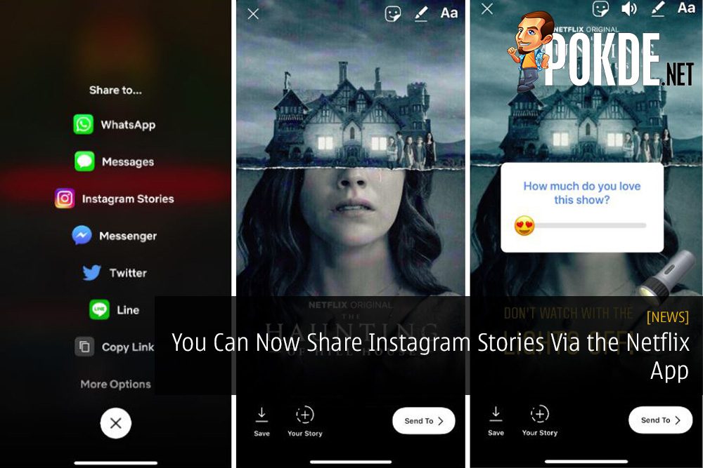 You Can Now Share Instagram Stories Via the Netflix App