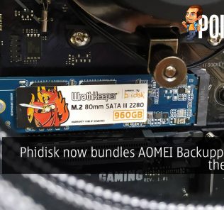 Phidisk now bundles AOMEI Backupper with their SSDs 29