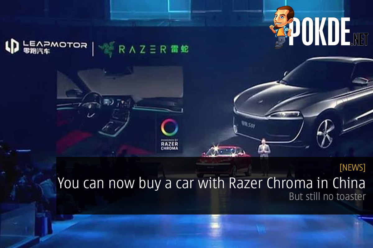 You can now buy a car with Razer Chroma in China — but still no toaster 28