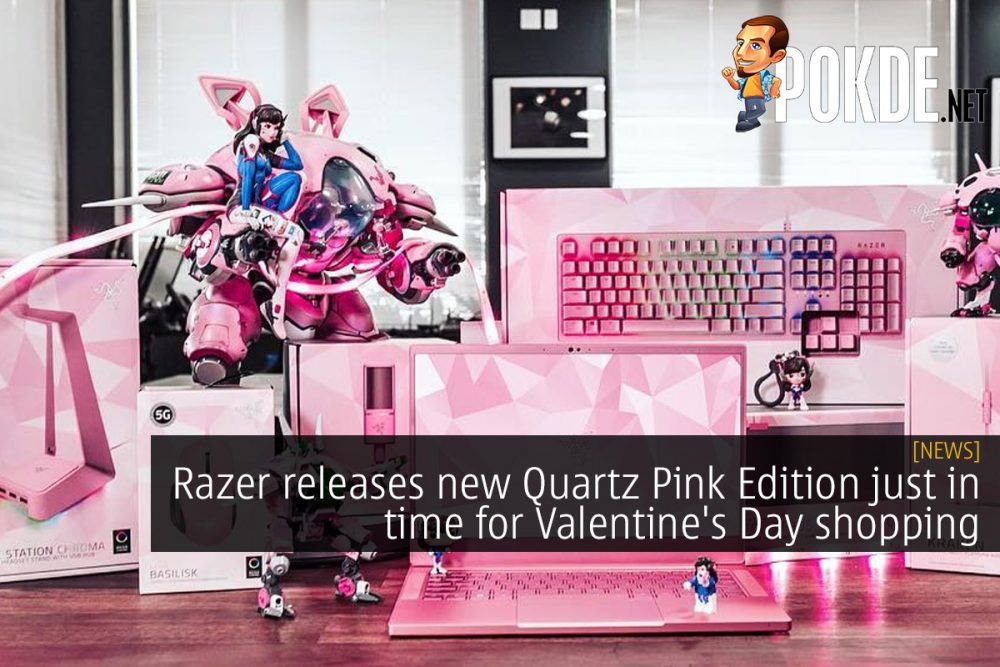 Razer releases new Quartz Pink Edition just in time for Valentine's Day shopping 22