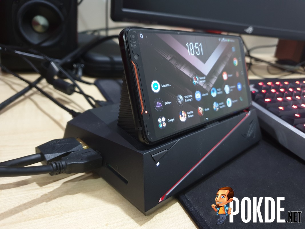 rog phone desktop dock