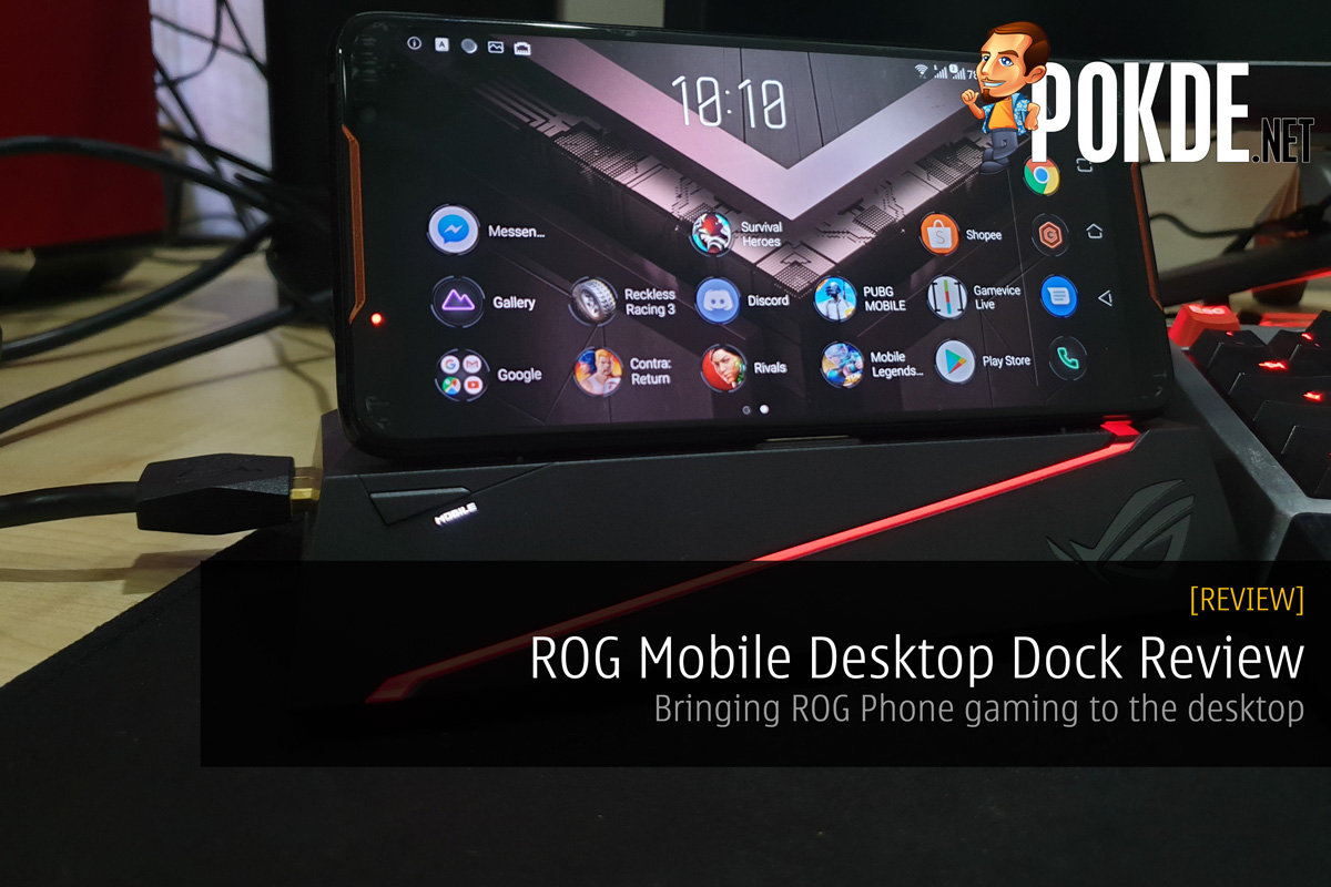 ROG Mobile Desktop Dock Review - Bringing ROG Phone gaming to the desktop 20