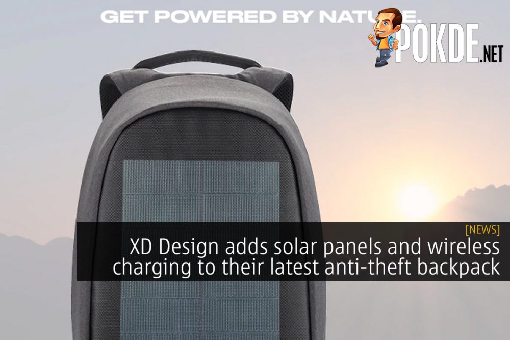 XD Design adds solar panels and wireless charging to their latest anti-theft backpack 22