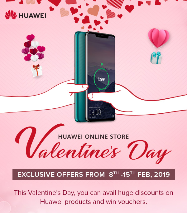 Free Gifts and Low Prices From Huawei This Valentine's Day