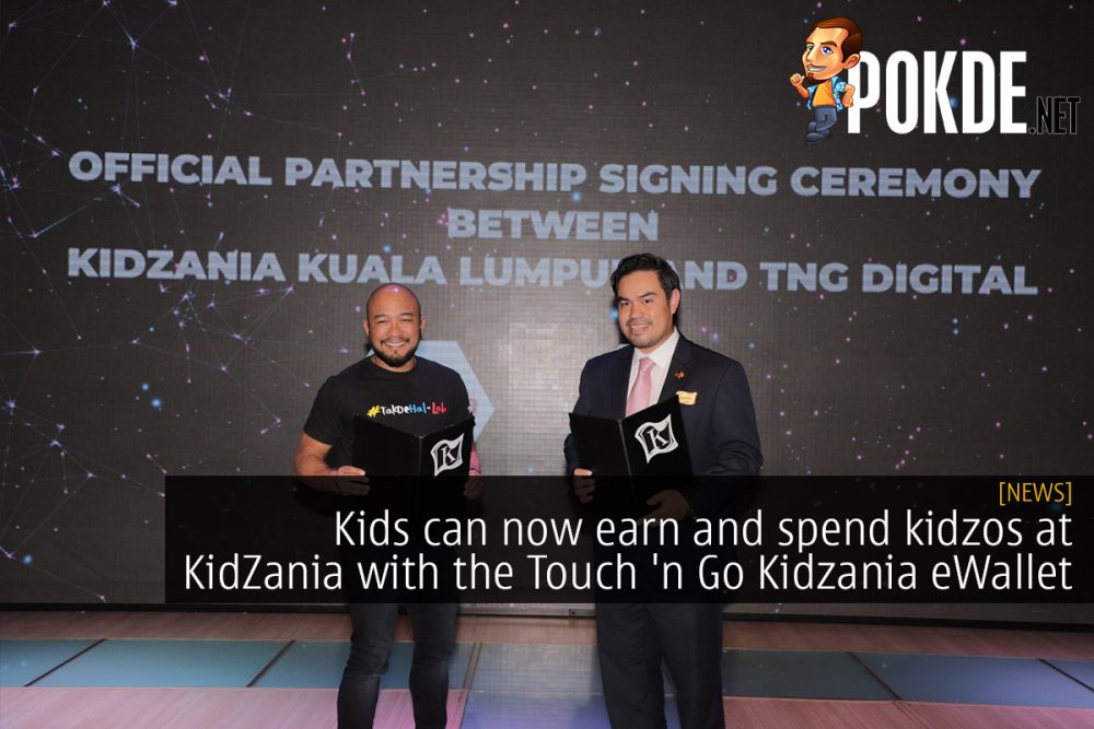 Kids can now earn kidzos at KidZania with the Touch 'n Go Kidzania eWallet 25
