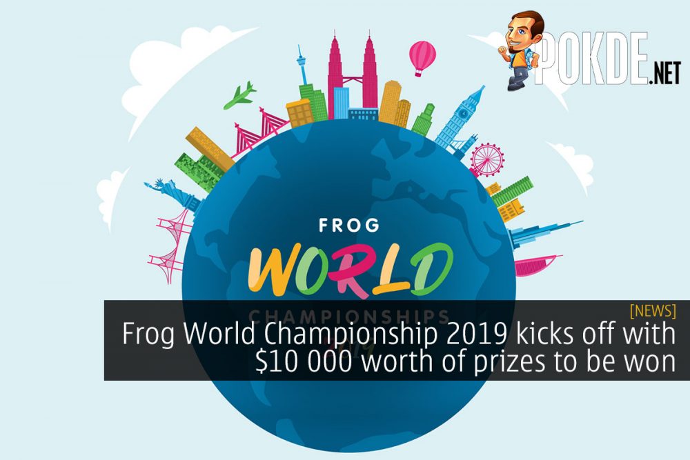 Frog World Championship 2019 kicks off with $10 000 worth of prizes to be won 24