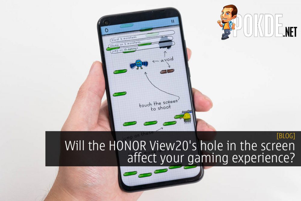 Will the HONOR View20's hole in the screen affect your gaming experience? 28