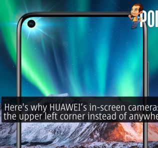 Here's why HUAWEI's in-screen cameras are in the upper left corner instead of anywhere else 26