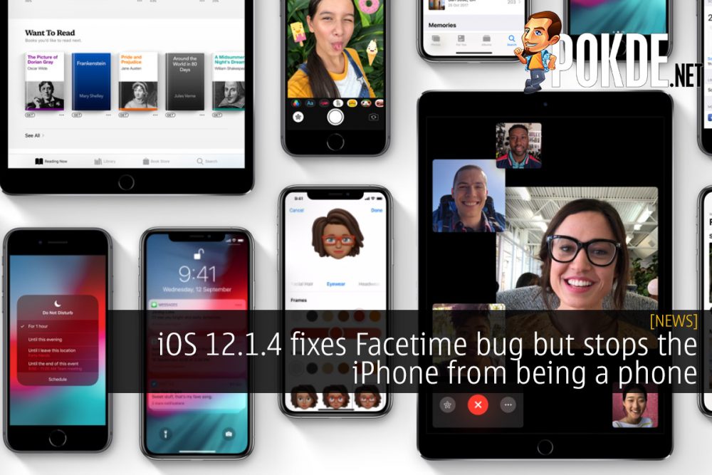 iOS 12.1.4 fixes Facetime bug but stops the iPhone from being a phone 23